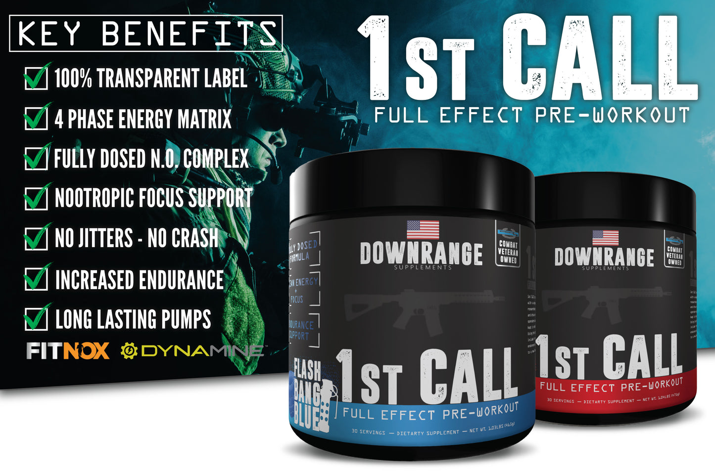 Downrange Supplements | First Call