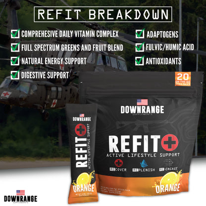 Downrange Supplements | ReFit